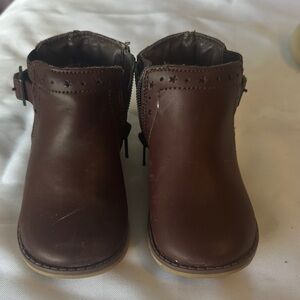 Stride Rite Dark Brown Kids Boots
